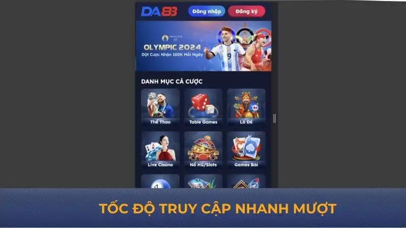 Tải app DA88 – Trải nghiệm cá cược mượt mọi lúc mọi nơi