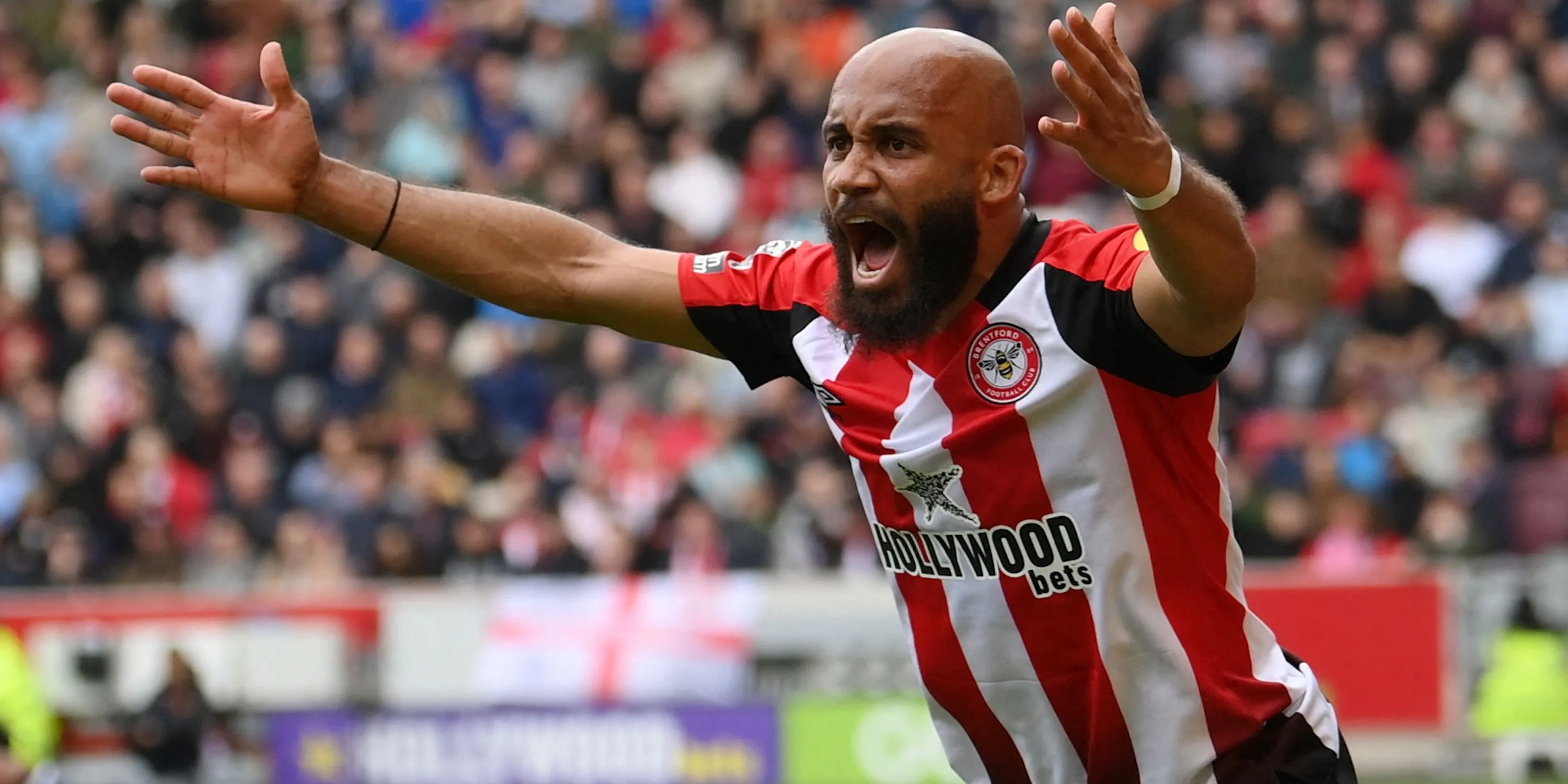 Cầu thủ Bryan Mbeumo của Brentford