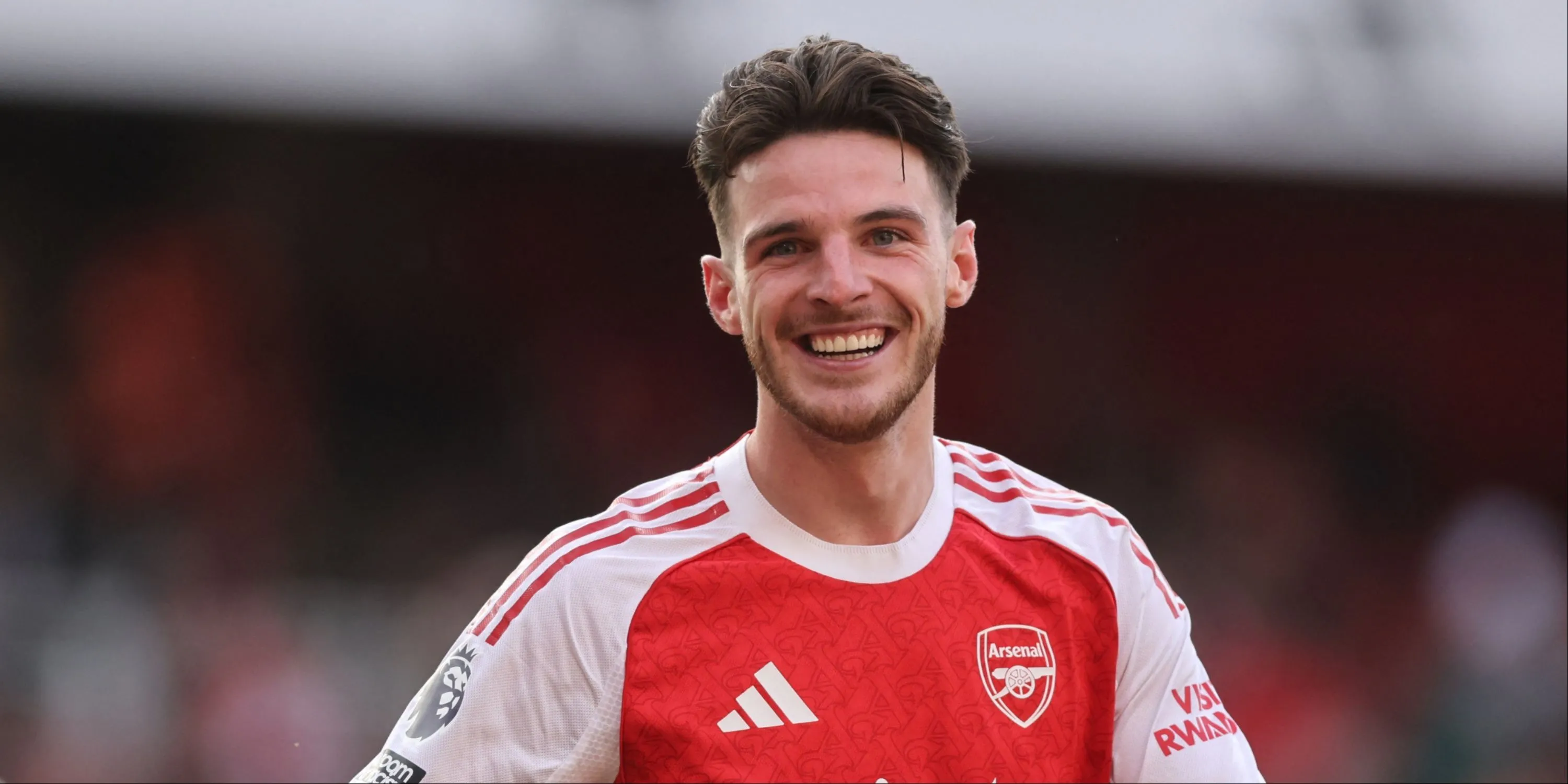 Declan Rice trong màu áo Arsenal