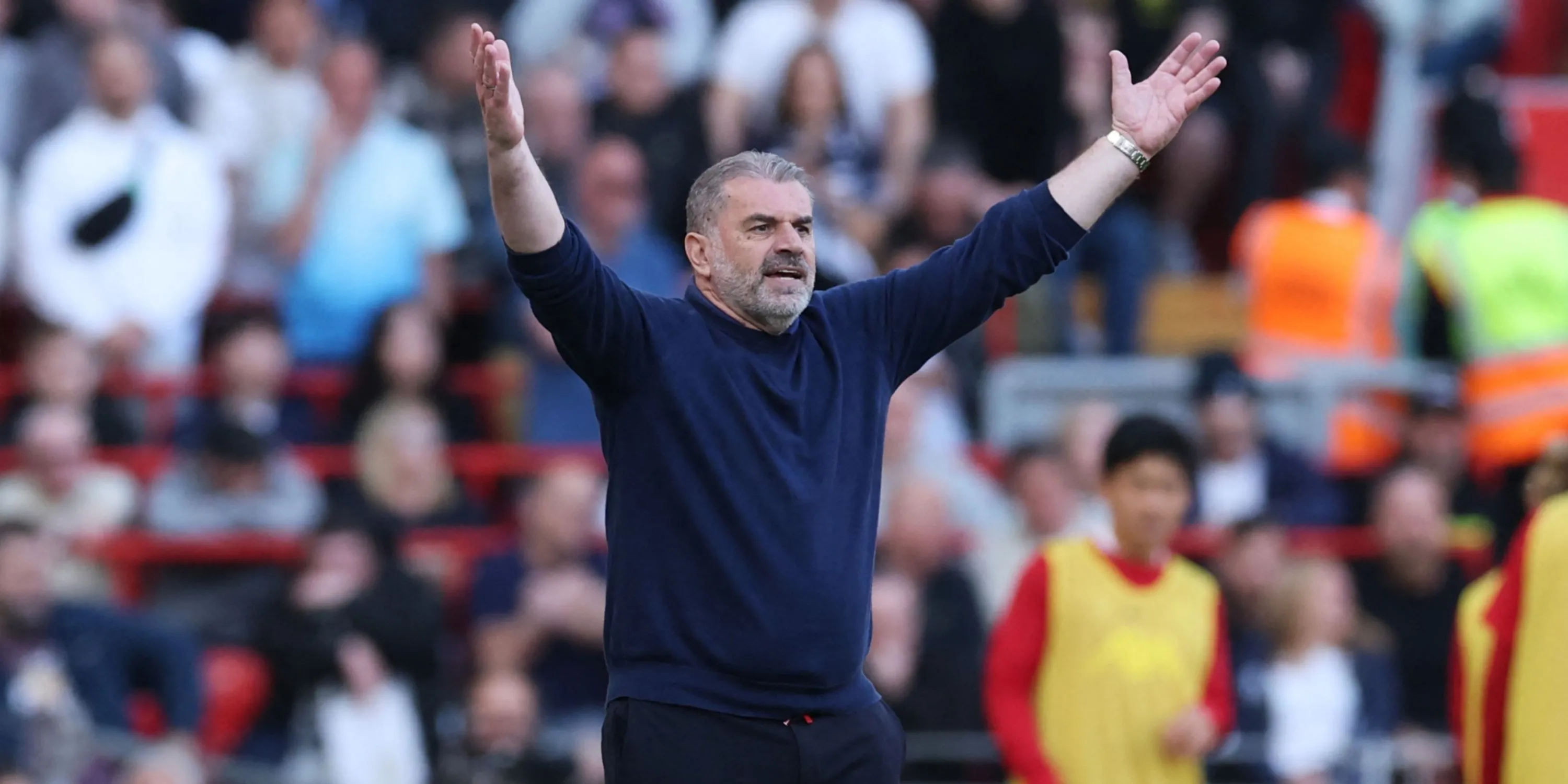 HLV Ange Postecoglou của Tottenham đối mặt với áp lực lớn sau chuỗi thành tích không tốt tại Premier League.