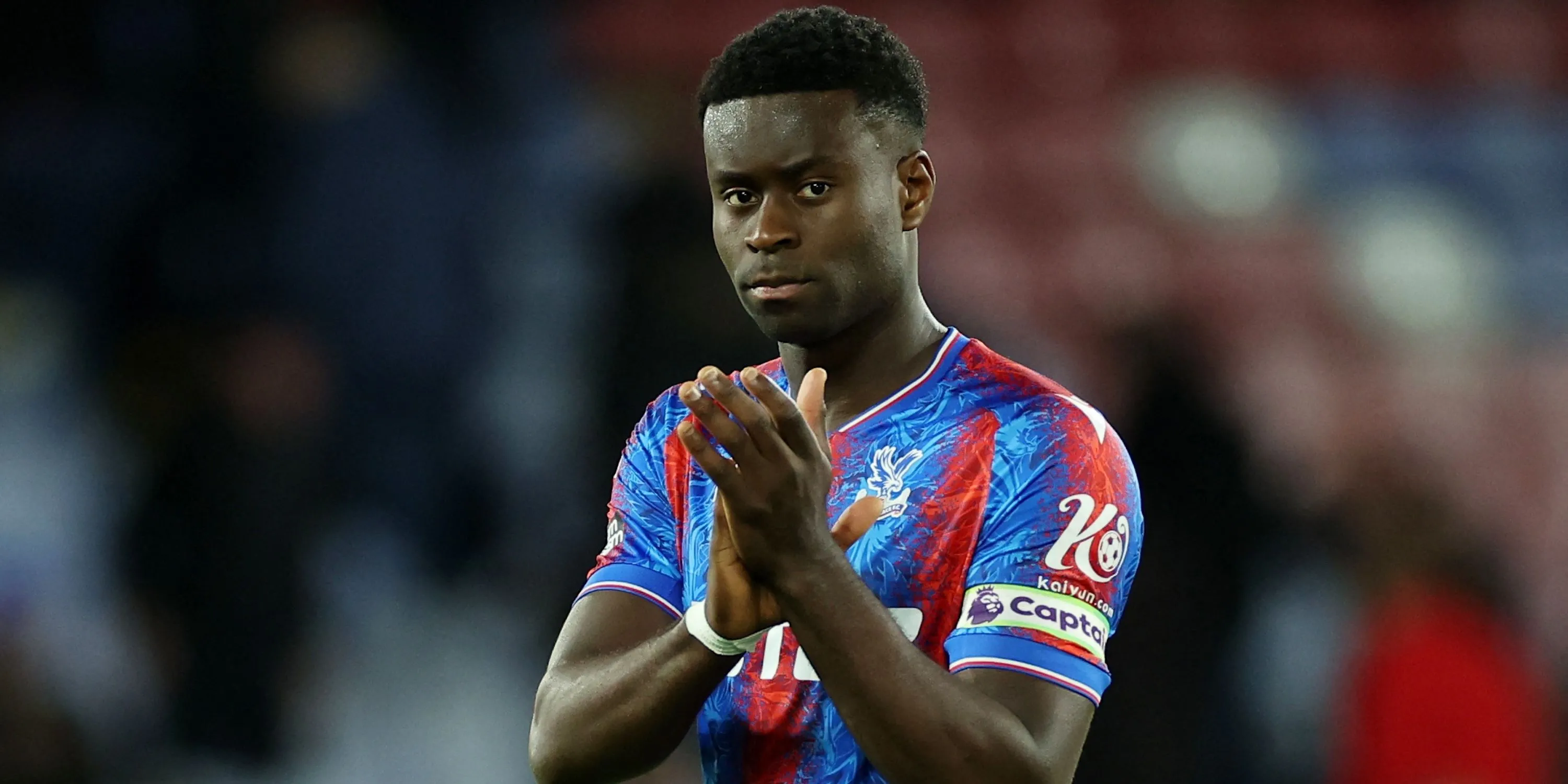Marc Guehi ăn mừng thành công cùng Crystal Palace tại cúp FA