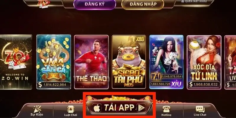 Tải App Zowin – Nhận Ưu Đãi Lớn Tạo Trải Nghiệm Đỉnh Cao 13 Tải App Zowin – Nhận Ưu Đãi Lớn Tạo Trải Nghiệm Đỉnh Cao