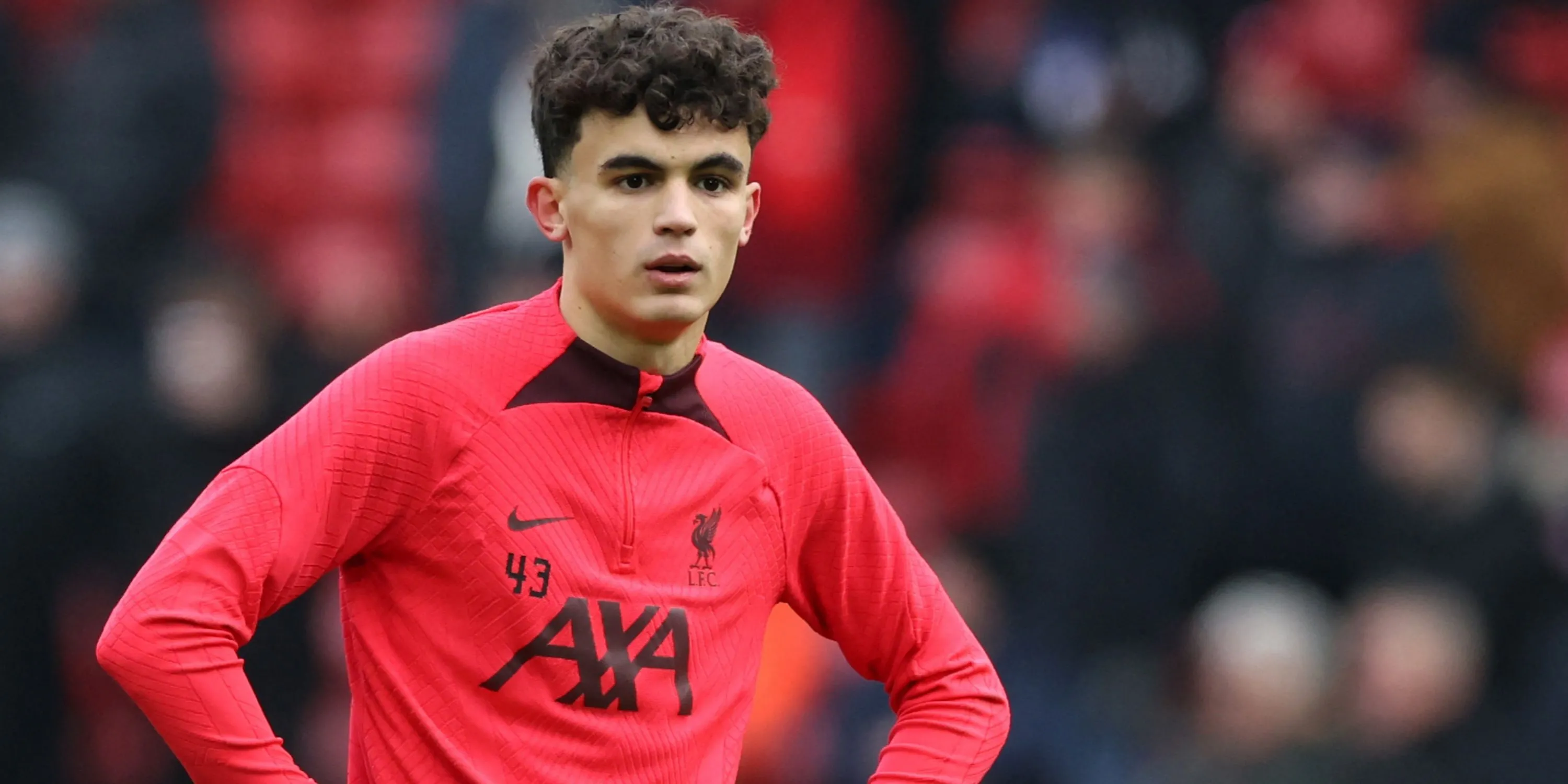 Tiền vệ Stefan Bajcetic của Liverpool một lựa chọn tiềm năng cho vị trí hậu vệ phải