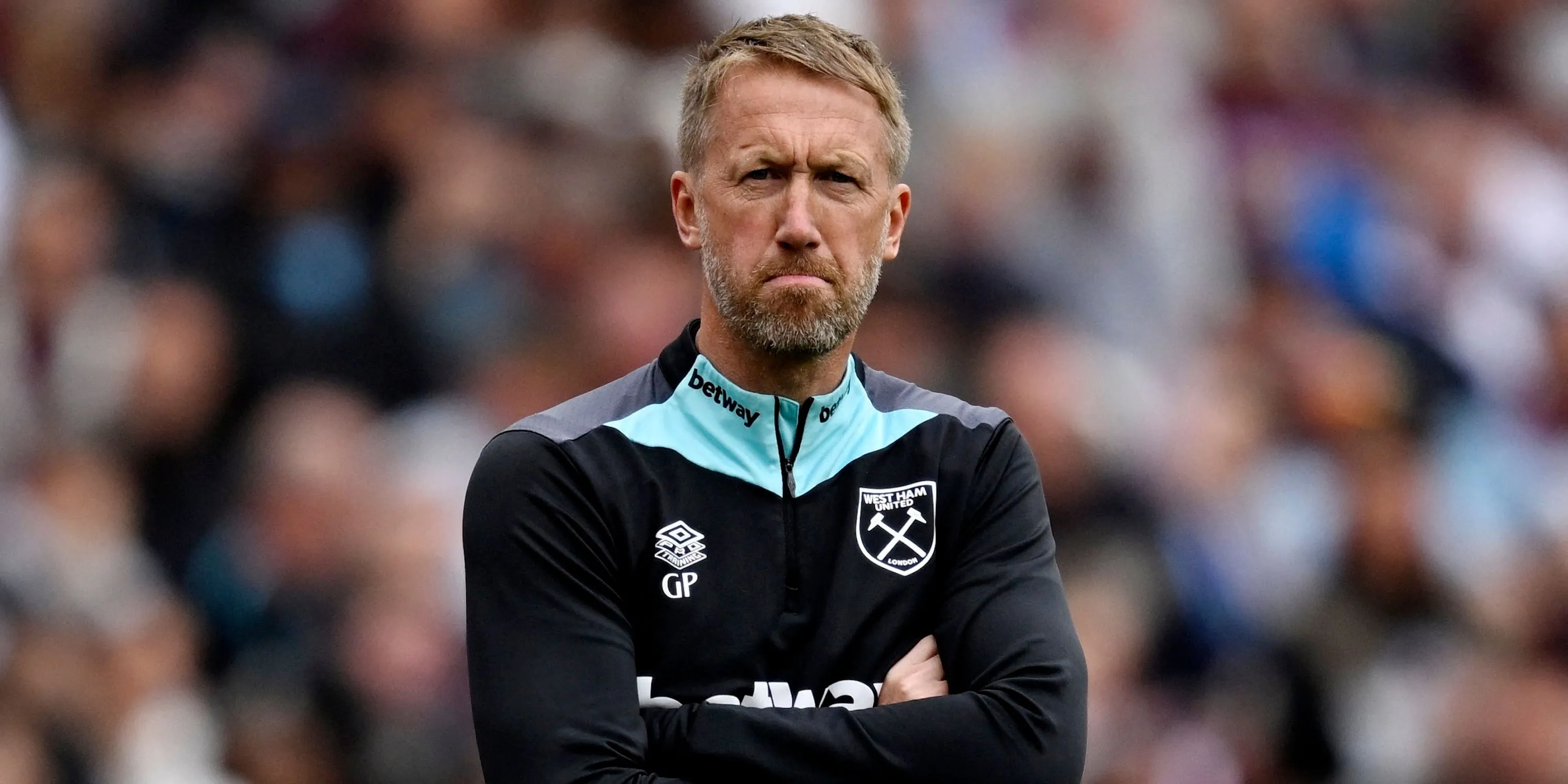 Huấn luyện viên Graham Potter chỉ đạo trong một trận đấu của West Ham United