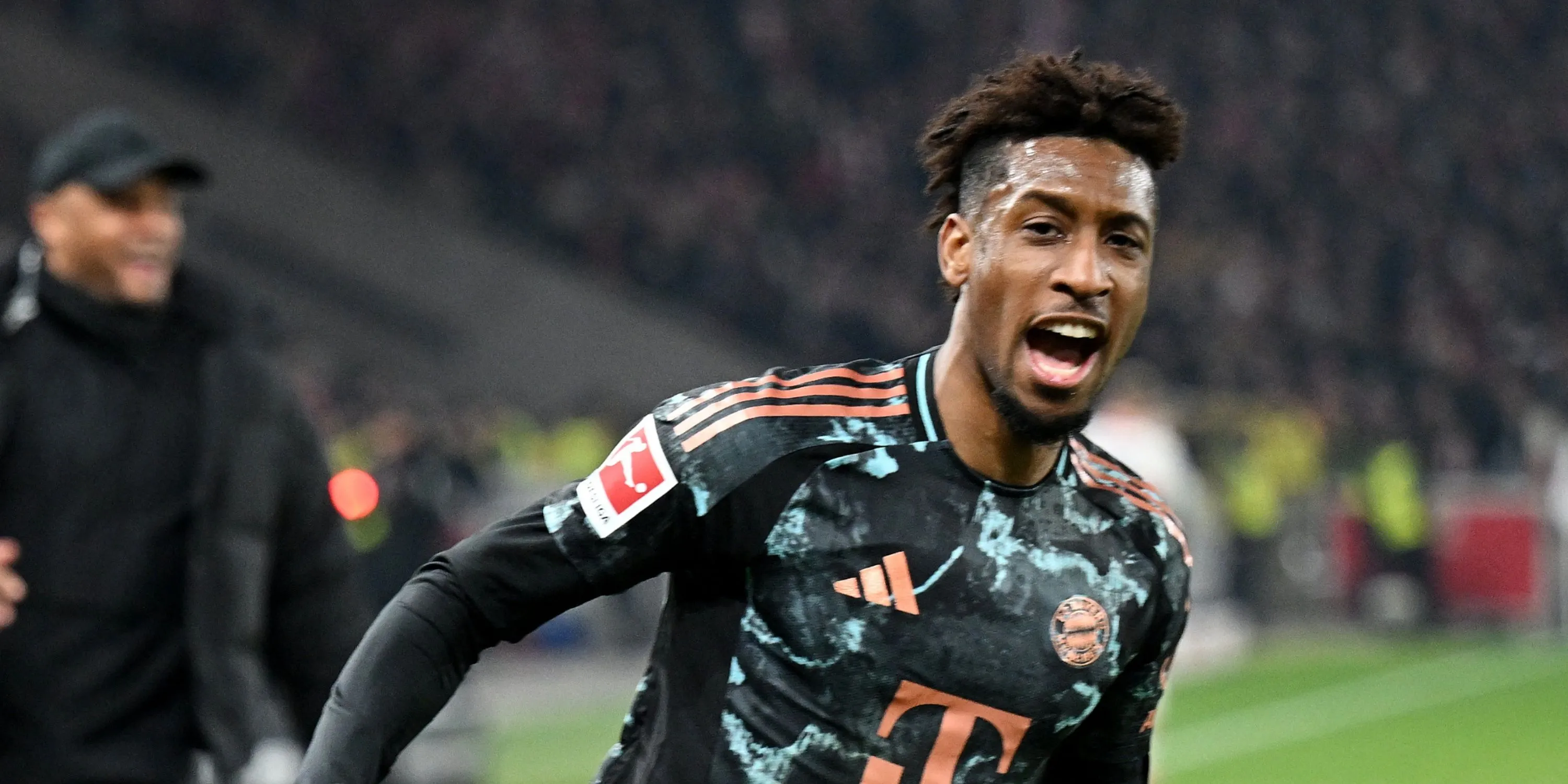 Kingsley Coman của Bayern Munich, cầu thủ chạy cánh tiềm năng được liên kết với Chelsea