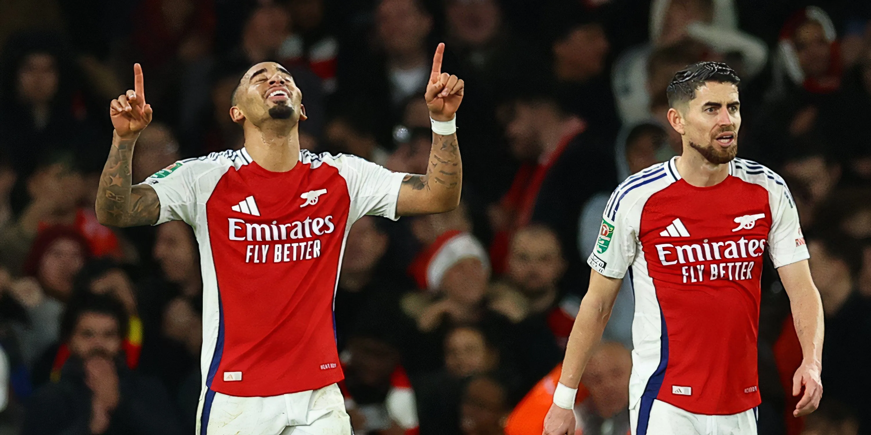 Tiền đạo Gabriel Jesus của Arsenal