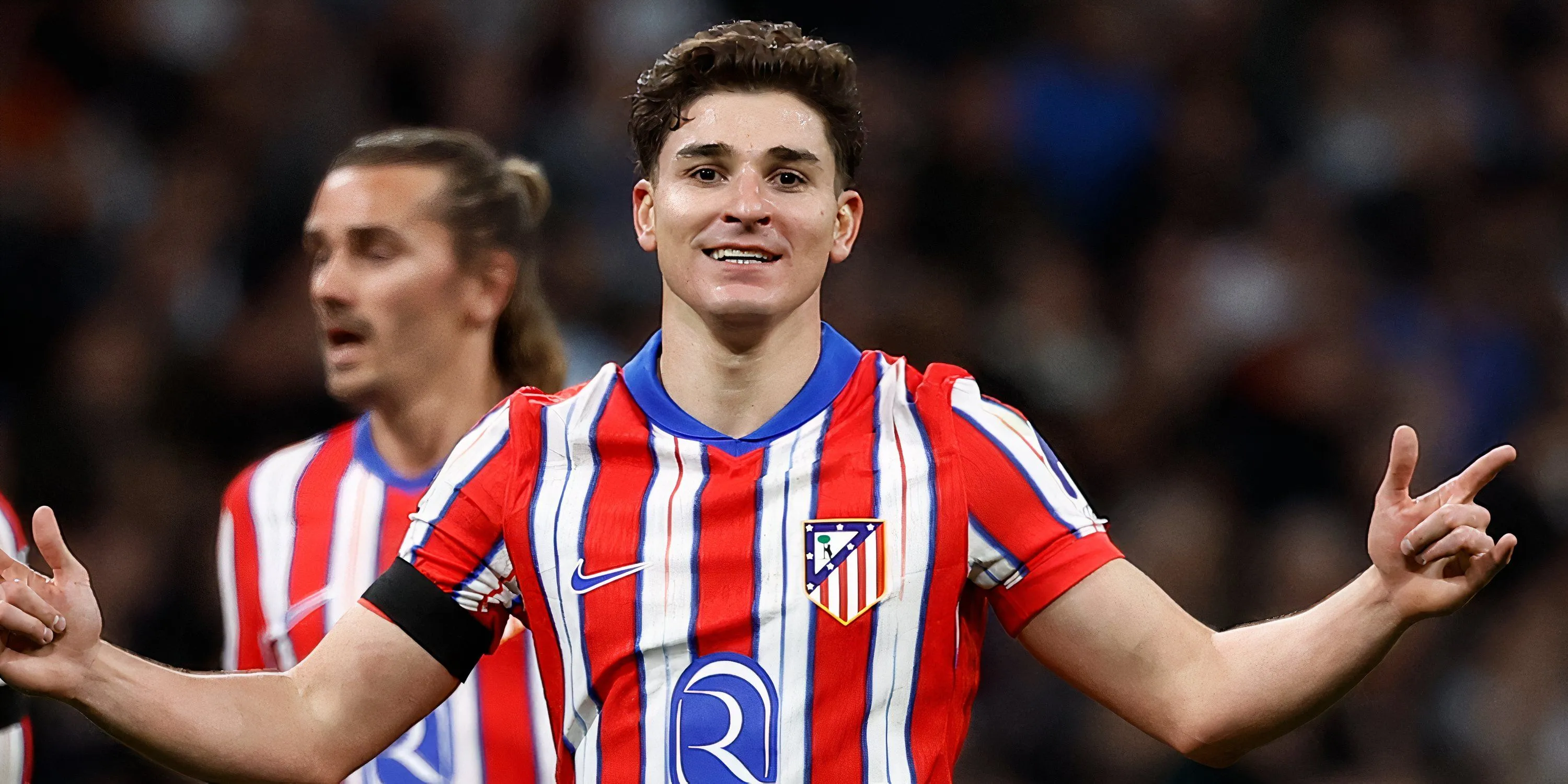 Tiền đạo Julian Alvarez của Atletico Madrid trong trận đấu