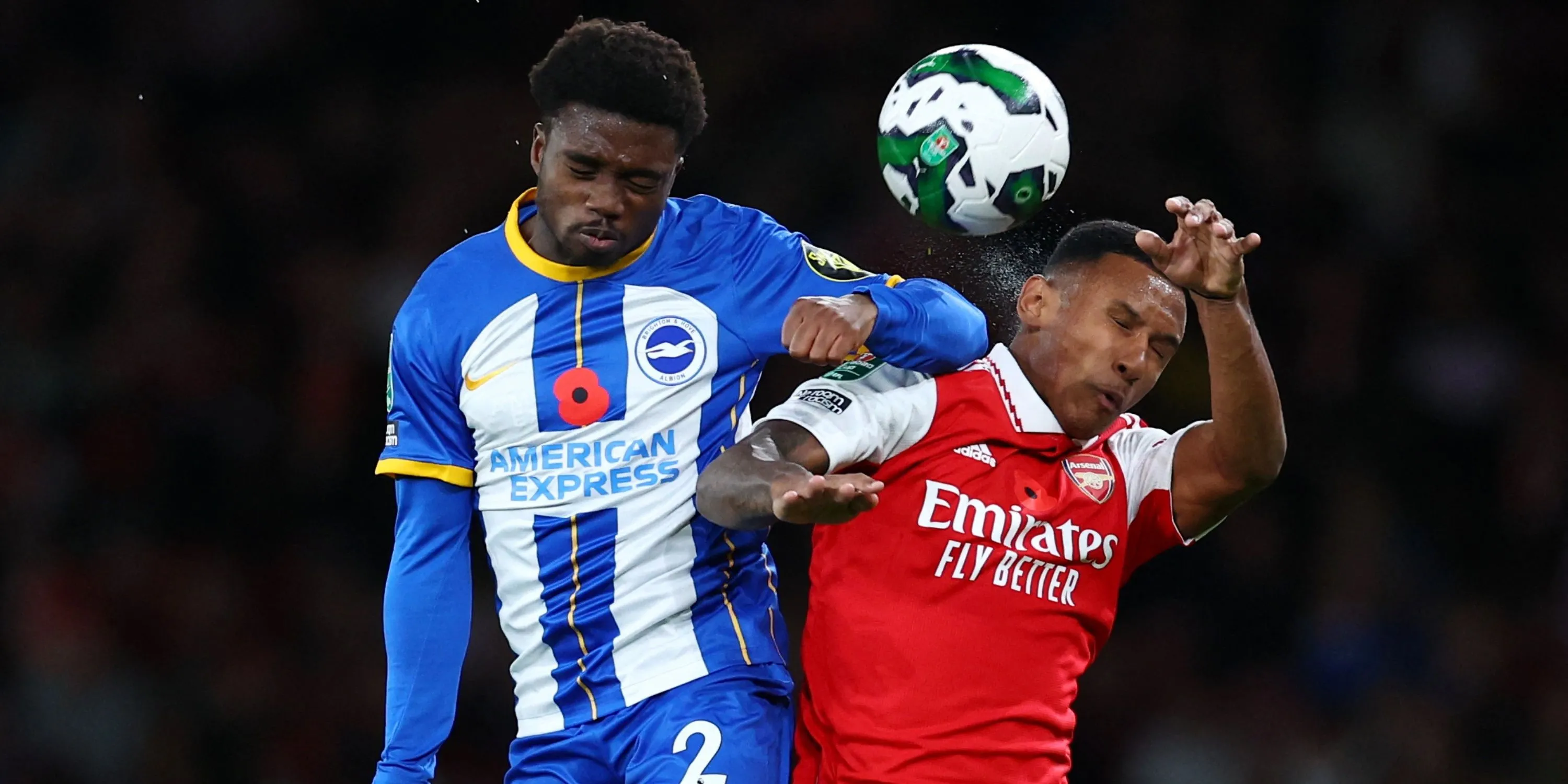 Tiền đạo Marquinhos trong màu áo Arsenal tại Premier League