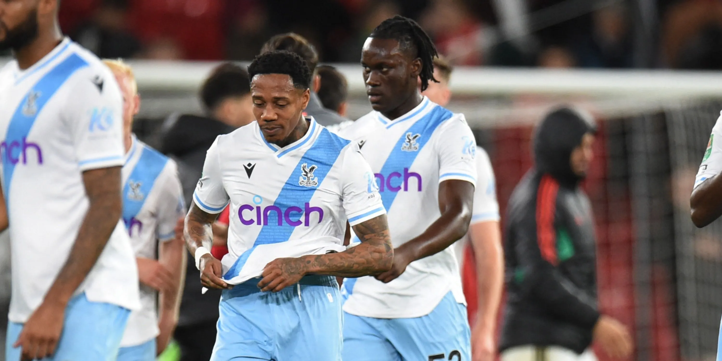 Cầu thủ trẻ David Ozoh của Crystal Palace trong trận đấu tại Selhurst Park