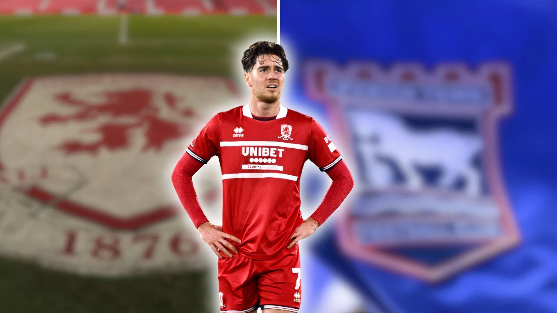 Hayden Hackney trong màu áo Middlesbrough giữa tin đồn chuyển nhượng sang Ipswich Town và Premier League