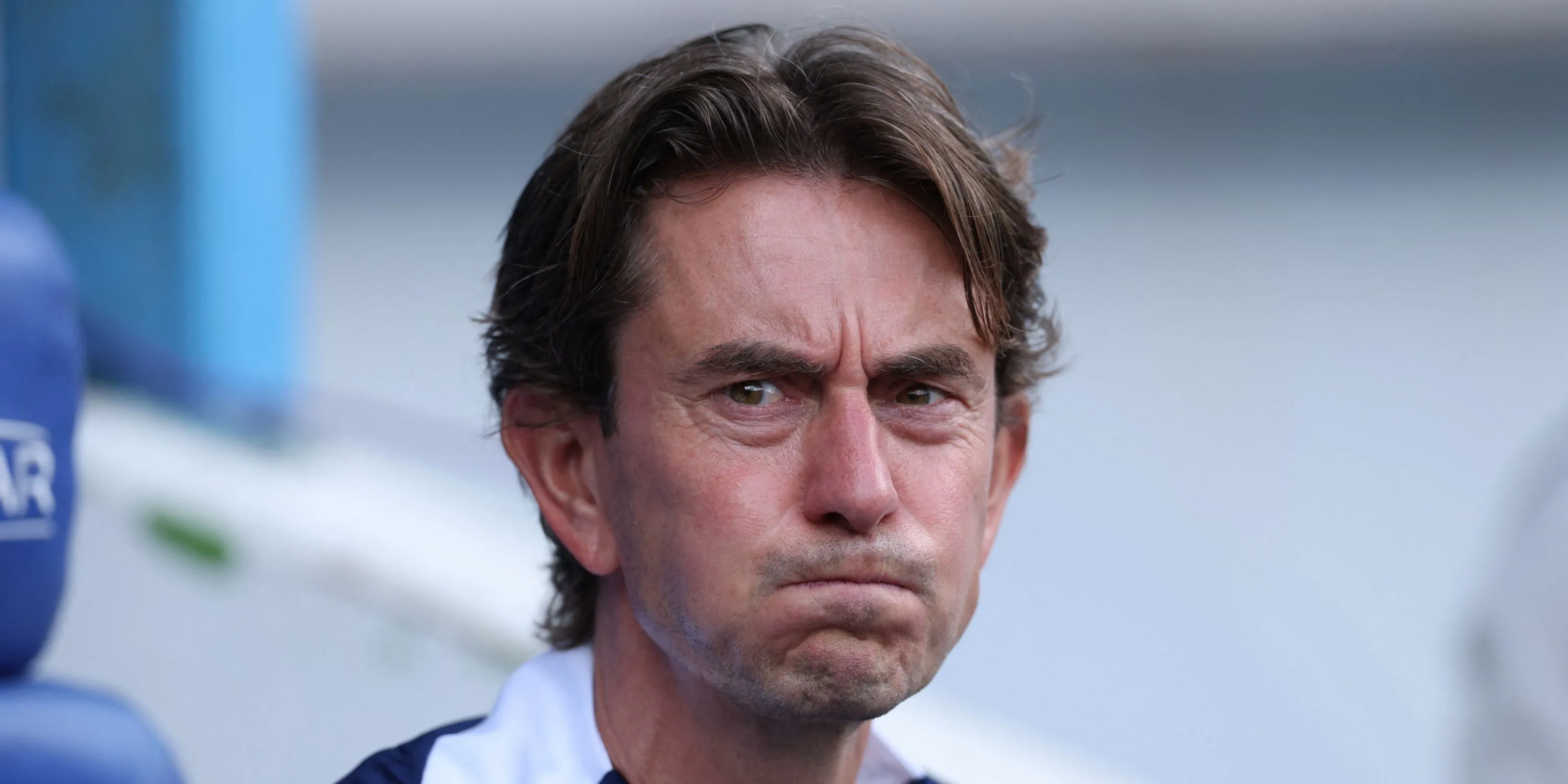 Huấn luyện viên Thomas Frank trong trận đấu Premier League giữa Tottenham và Brentford
