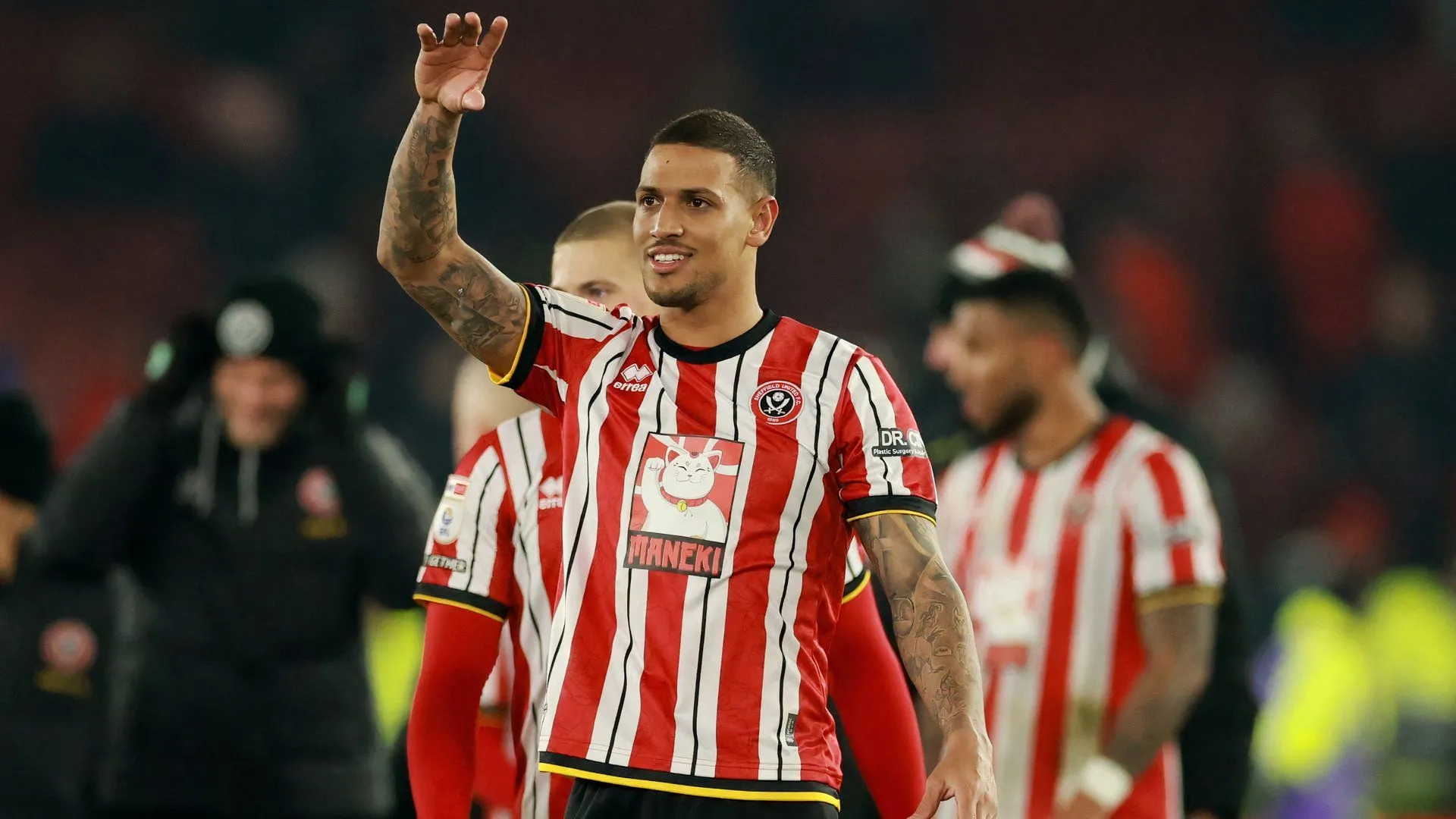 Huy hiệu câu lạc bộ Sheffield United, đội bóng đặt mục tiêu thăng hạng Premier League