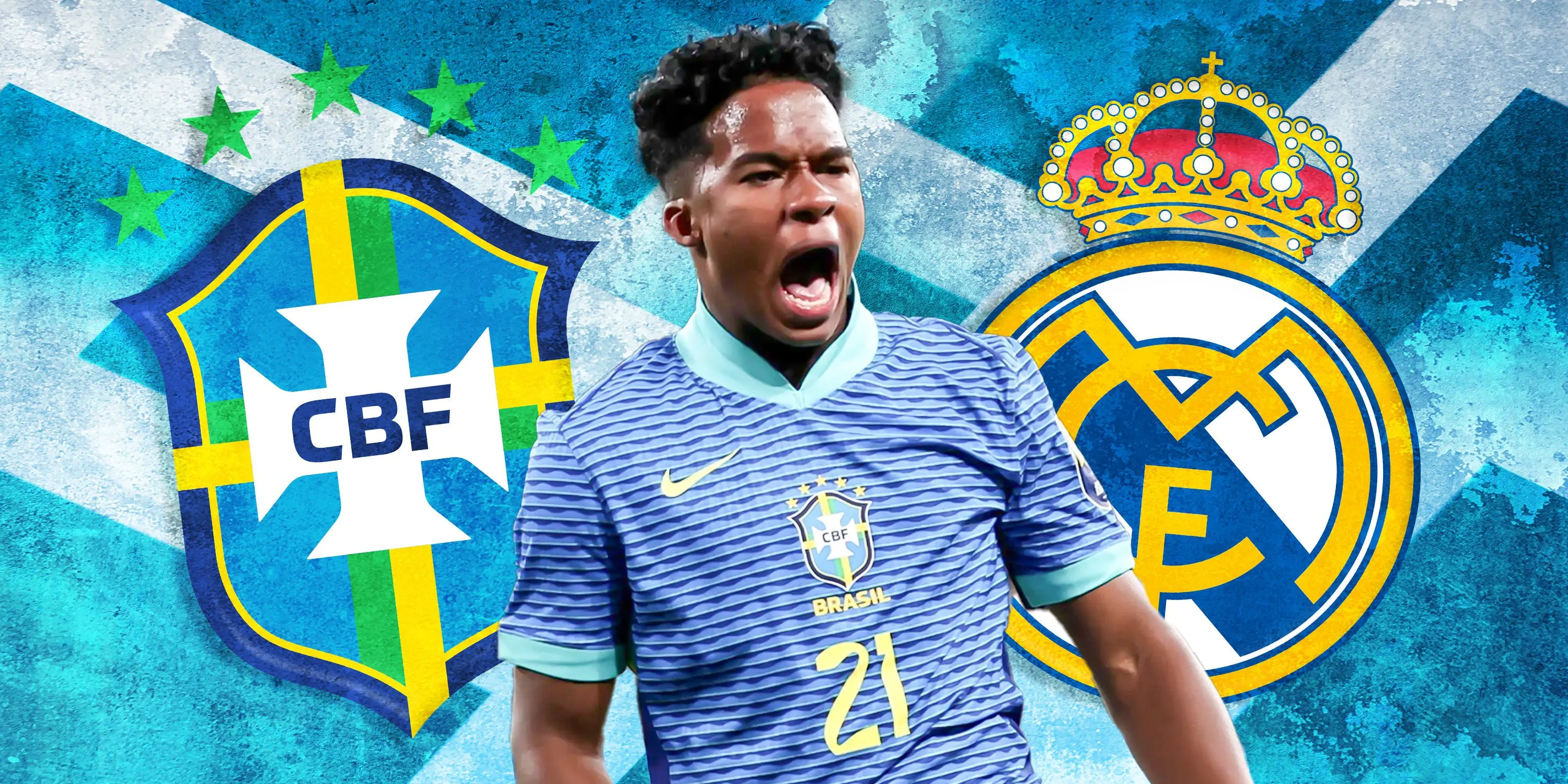 Tiền đạo trẻ Endrick khoác áo tuyển Brazil và sắp chơi cho Real Madrid