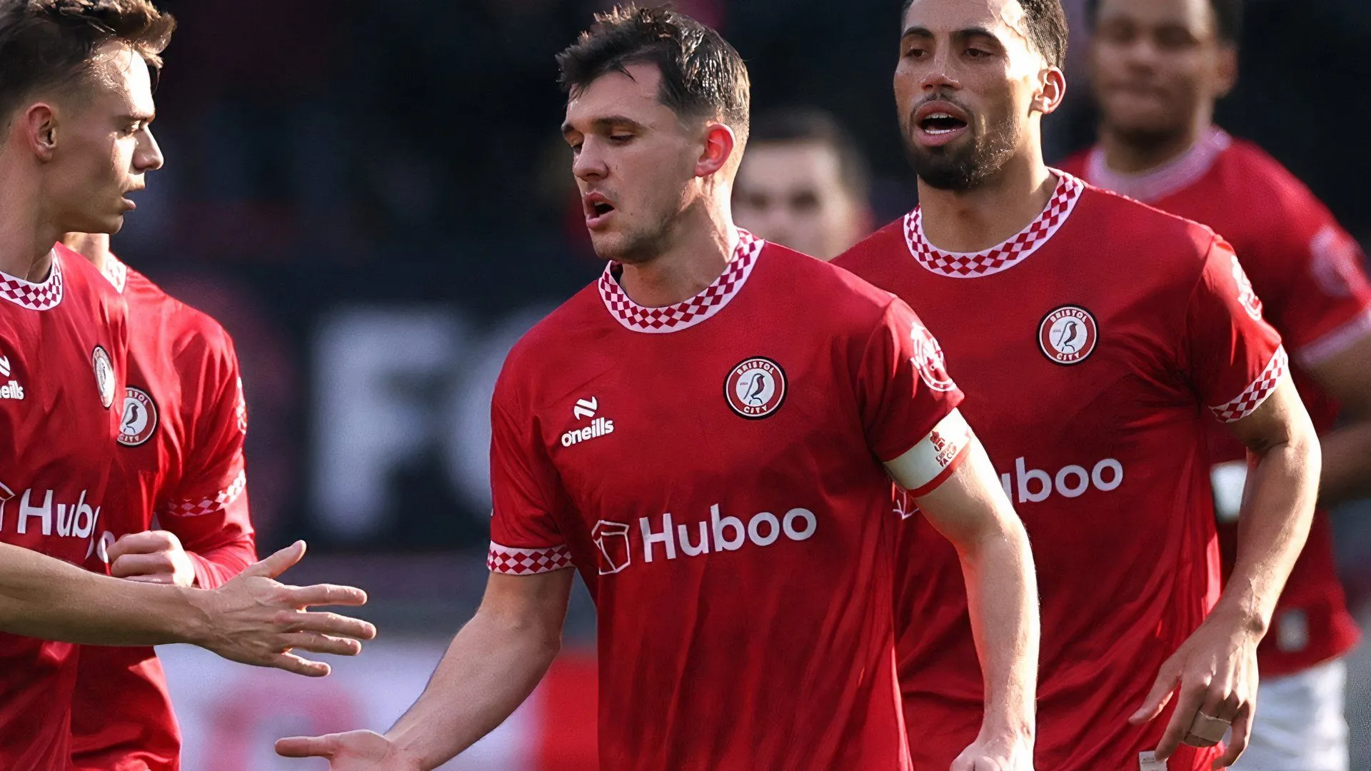 Biểu tượng câu lạc bộ Bristol City trên sân Ashton Gate