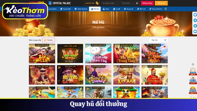 NET88 - Đánh Giá Độ Uy Tín, Bảo Mật Và Ưu Đãi Hấp Dẫn 2025 6 Quay hũ đổi thưởng