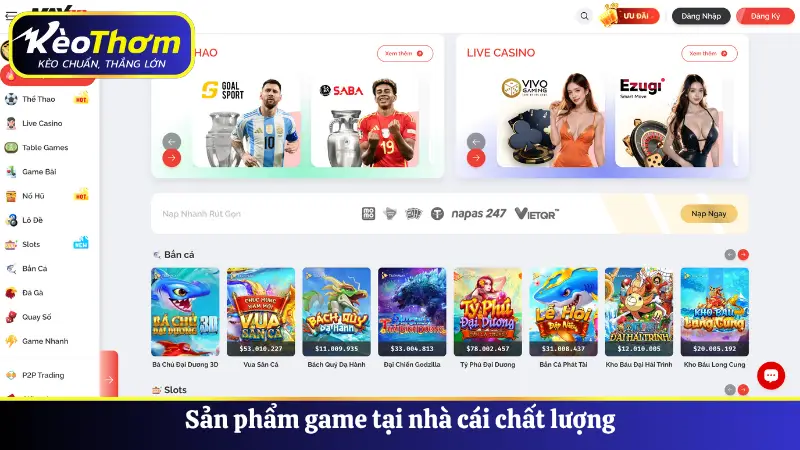 Max88 - Điểm Hẹn Cá Cược Lý Tưởng Dành Cho Dân Chơi 3 Sản phẩm game tại nhà cái chất lượng