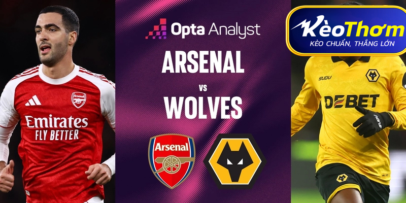 Wolves vs Arsenal Kèo Thơm: Phân tích tỷ lệ, thống kê lịch sử đối đầu 3 Thành tích đối đầu tại đấu trường Premier League