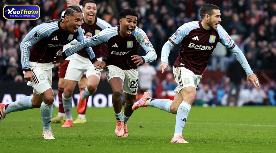 Aston Villa vs Arsenal: Cán cân đối đầu và dữ liệu đáng chú ý 4 Diễn biến 5 trận gần nhất Aston Villa gặp Arsenal