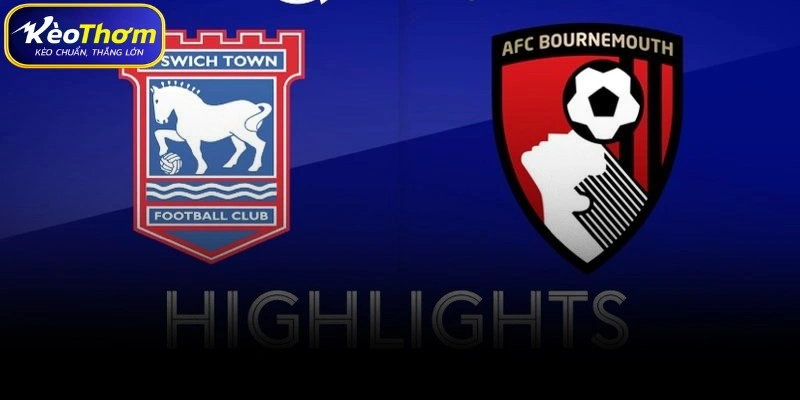 Thống kê thẻ phạt và nhịp độ tranh chấp trận Bournemouth vs Ipswich Town