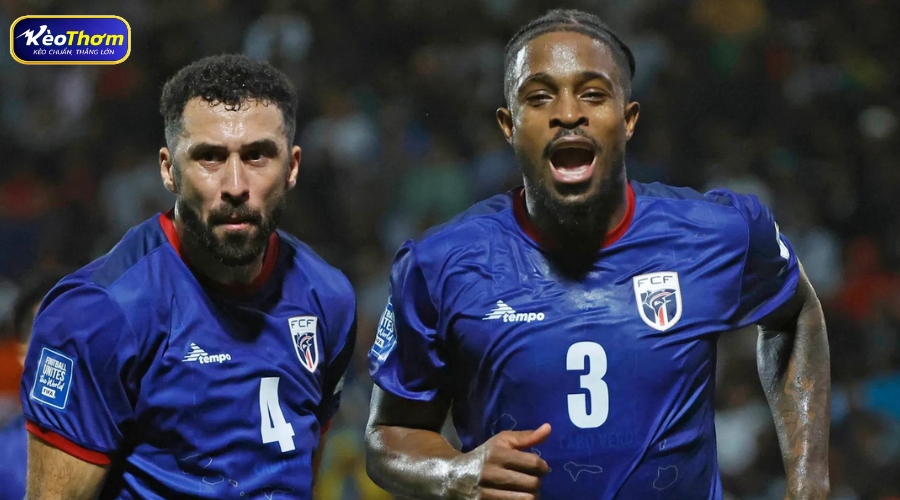 Đồ họa nhận định sức mạnh và tỷ lệ kèo trận đấu Cabo Verde vs Ả Rập Xê Út World Cup 2026.