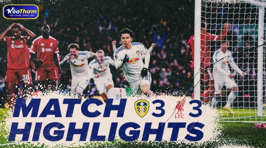 Tổng quan Leeds United vs Liverpool qua các chỉ số chính