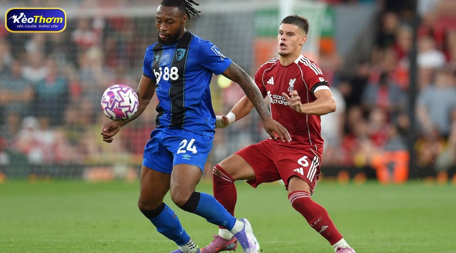 Điểm nóng chiến thuật trong liverpool vs bournemouth