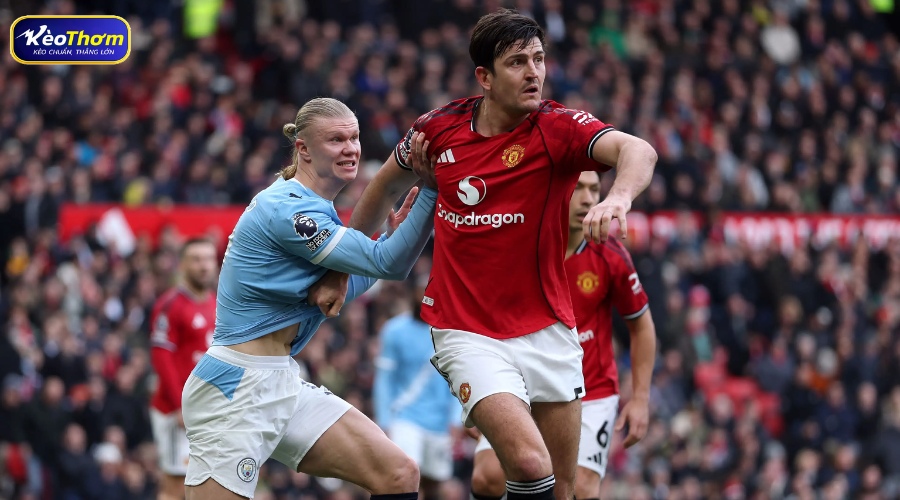 Biểu đồ tăng trưởng số trận thắng của Man City vs Man Utd trong kỷ nguyên Premier League.