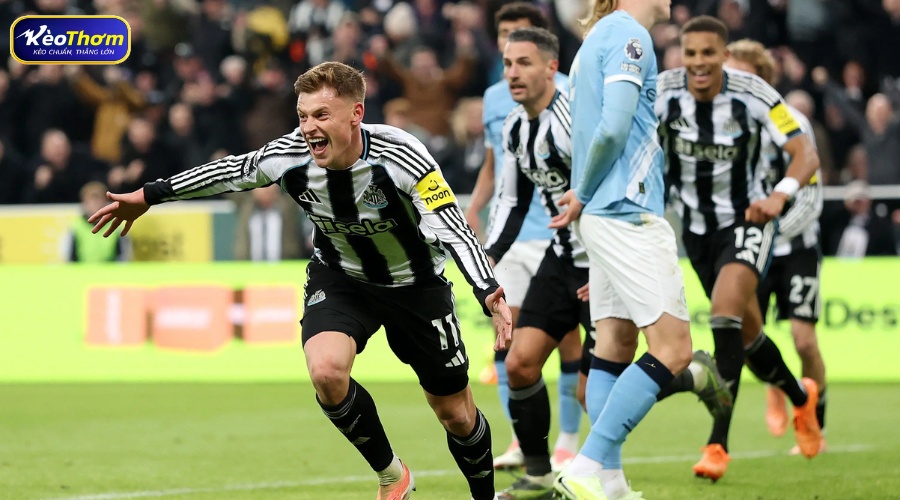 Tổng quan Newcastle vs Man City qua dữ liệu từ KeoThom