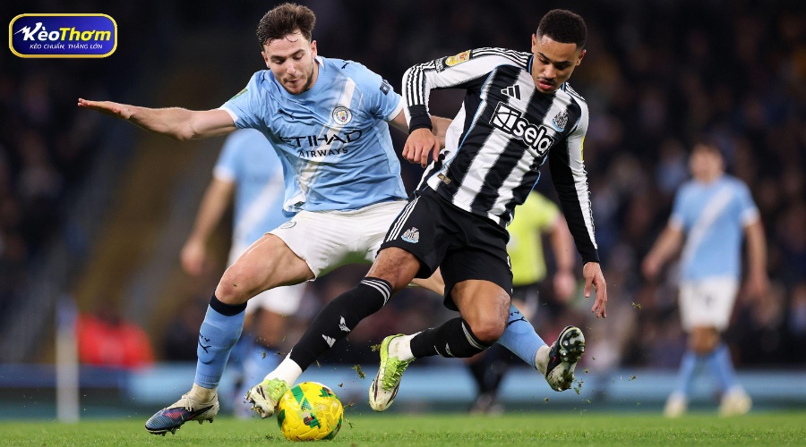 5 trận gần nhất Newcastle vs Man City trong giai đoạn 2025 - 2026