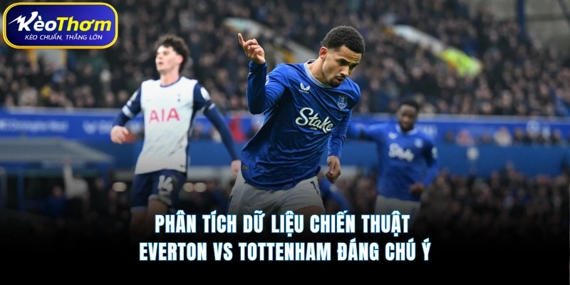 Everton vs Tottenham | Cuộc Đua Điểm Số Đầy Kịch Tính 4 Phân tích dữ liệu chiến thuật Everton vs Tottenham đáng chú ý