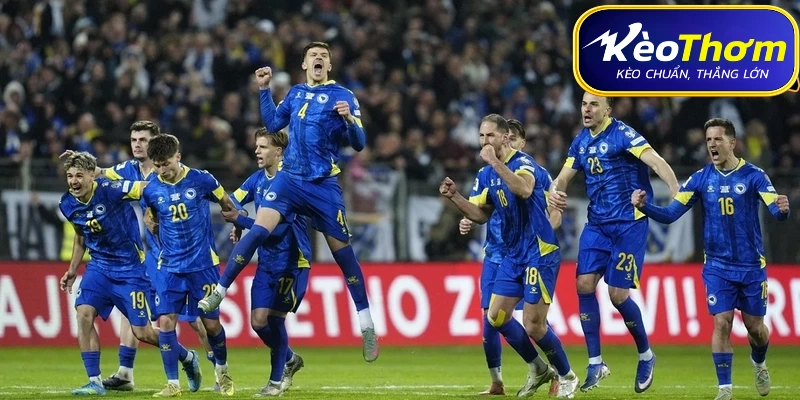 Nhận định sức mạnh và tỷ lệ kèo nhà cái trận đấu Thụy Sĩ vs Bosnia và Herzegovina.
